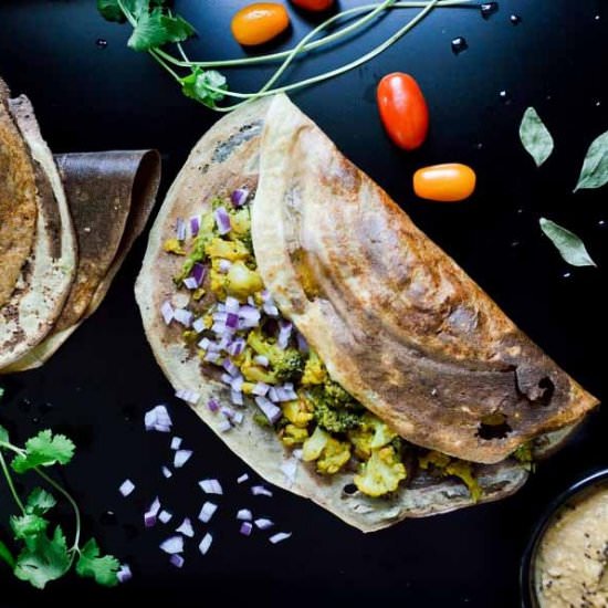 Instant Tofu Dosa Vegan