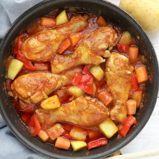 Chicken Afritada