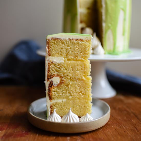 Gin & Tonic Layer Cake