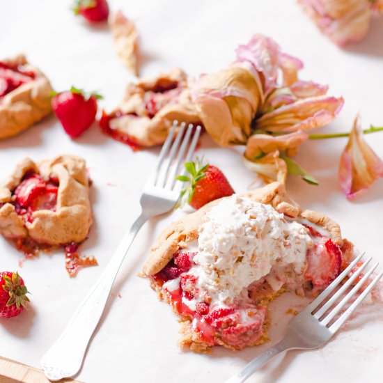 Mini Strawberry Galette