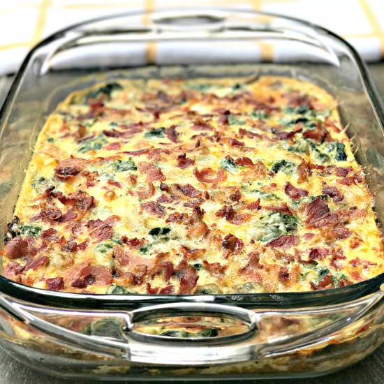 Bacon and Egg Breakfast Casserole