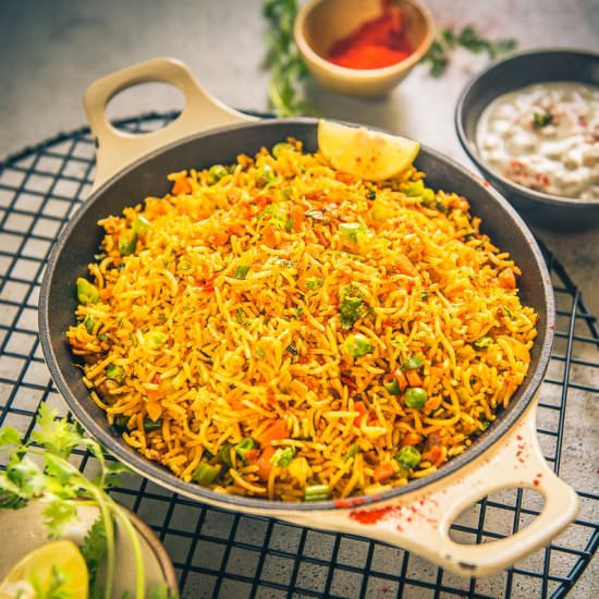 Mumbai Style Tawa Pulao