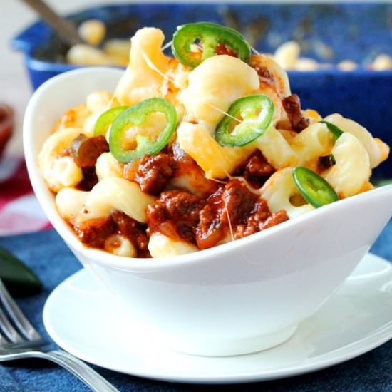 Sloppy Joe Macaroni and Cheese