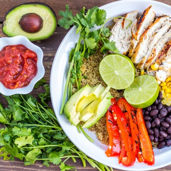 Baja Chicken Burrito Bowl