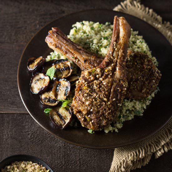 Dukkah Crusted Lamb Chops