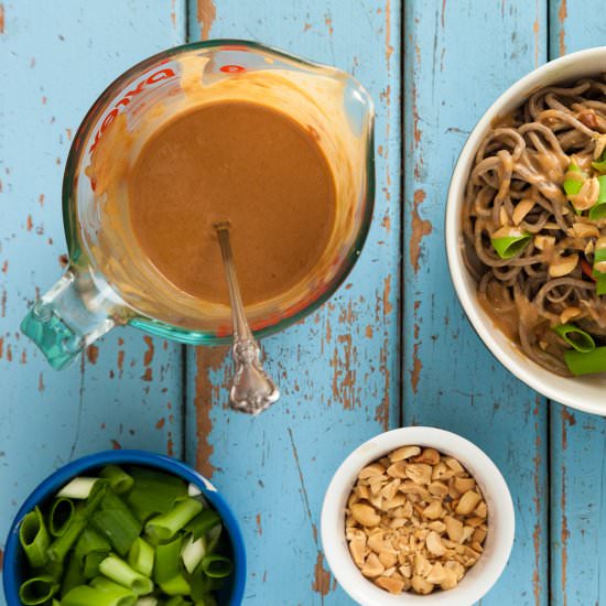 Vegan Five Minute Peanut Sauce