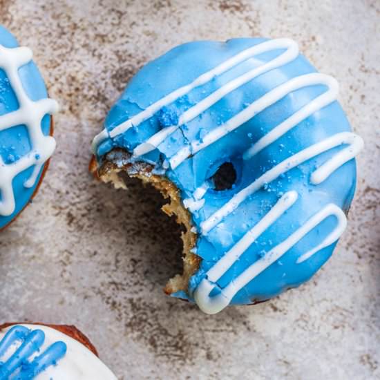 Easy donuts with sugar glaze