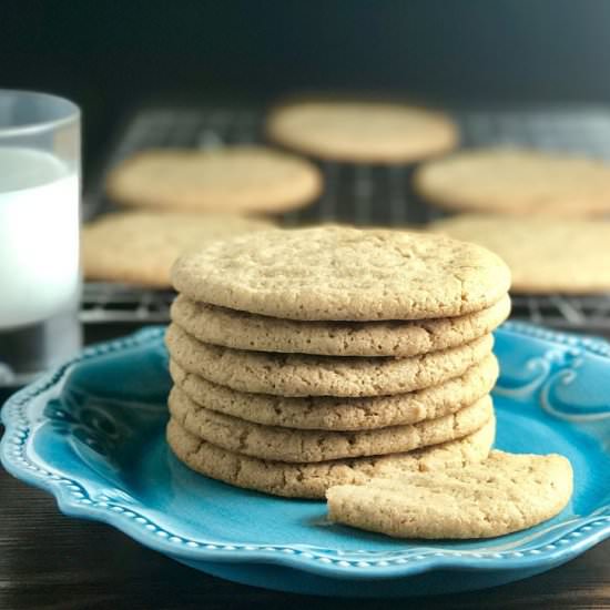Dairy-Free Almond Nut Butter Cookie