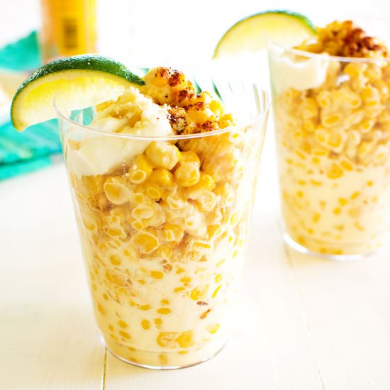 Mexican Corn in a Cup