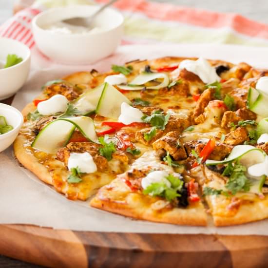 Tandoori Chicken Pizza