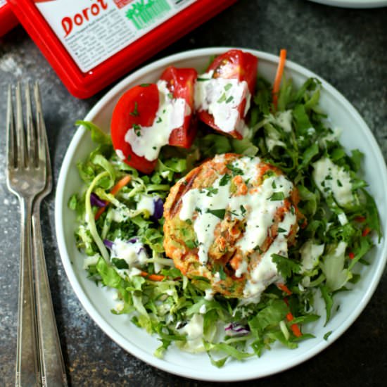 Salmon Avocado Burgers