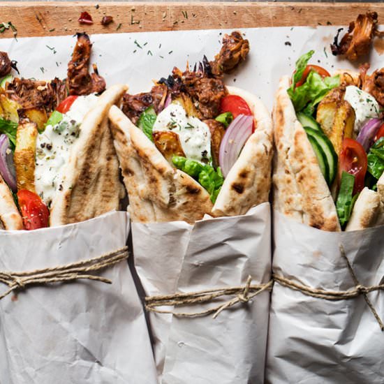 Vegan gyros