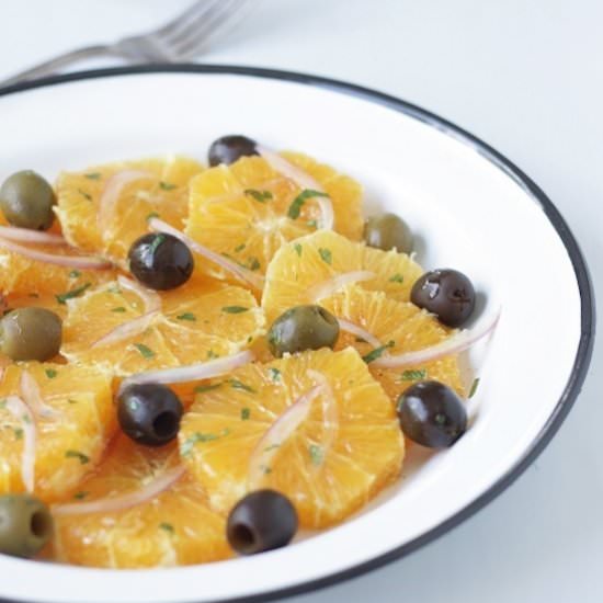 Refreshing Moroccan Orange Salad