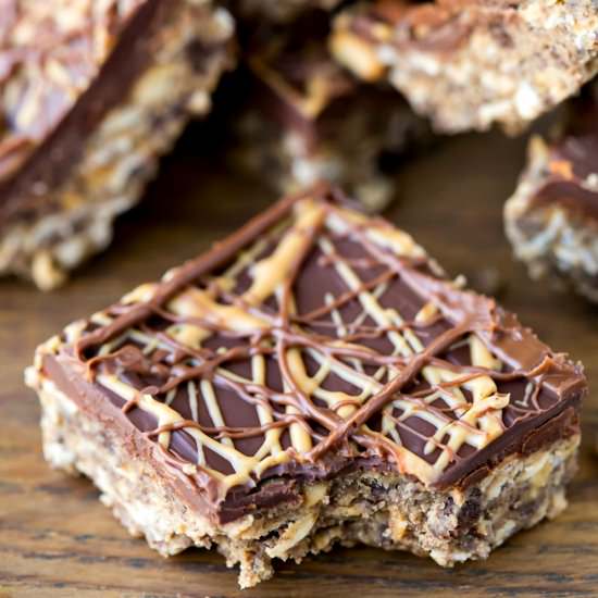 No Bake Cookie Bars
