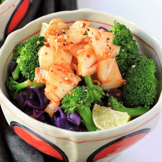 Avocado Peanut Red Curry Bowl