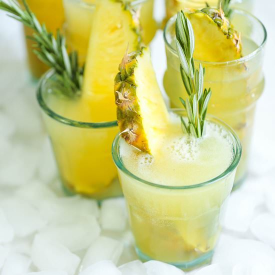 Pineapple Prosecco Punch
