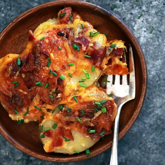 Loaded Scalloped Potatoes