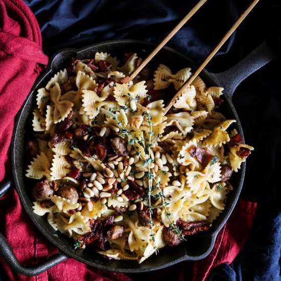 Sausage Sun-Dried Tomato Pasta