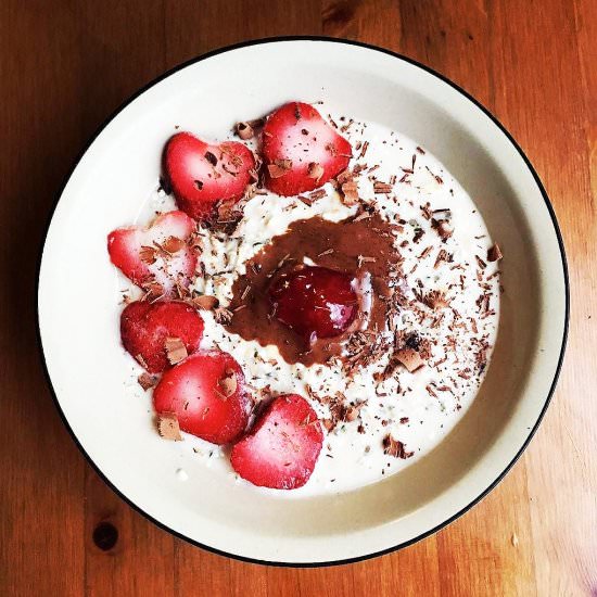 PB&J Overnight Oats