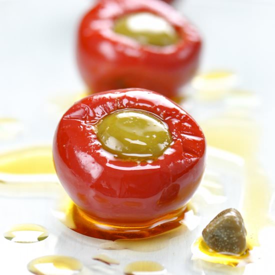 Hot Chilies Stuffed with Tuna