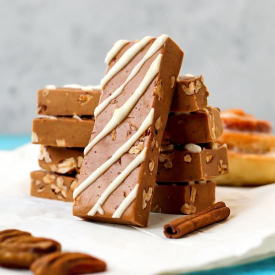 Vegan Cinnamon Roll Protein Bars