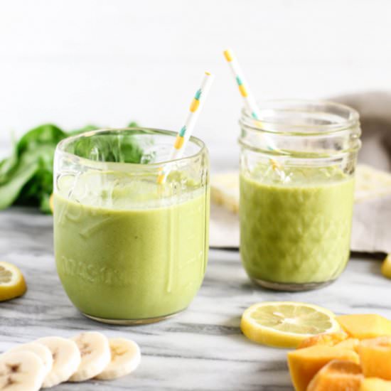 Mango Ginger Green Smoothie