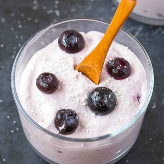Blueberry Breakfast Cheesecake
