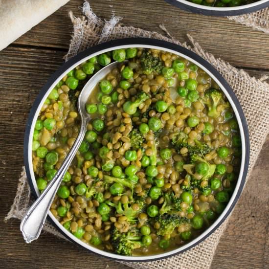One-Pot Curried Lentils