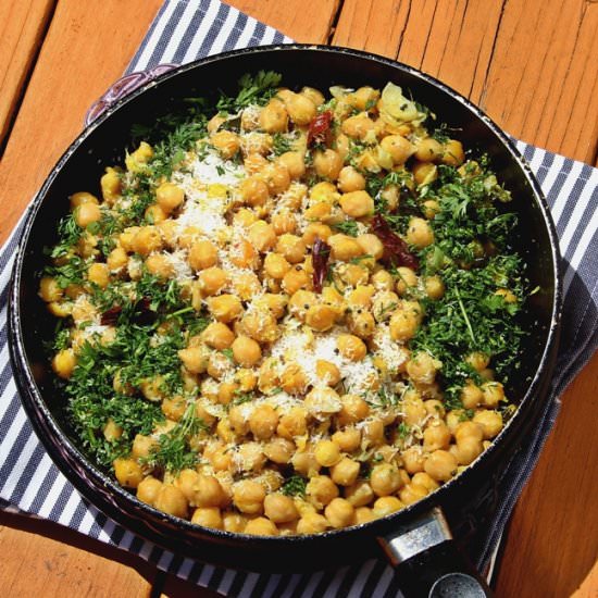 Spicy Chickpea Salad