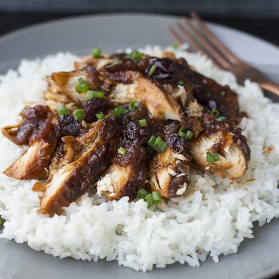 Easy Cranberry Catalina Chicken