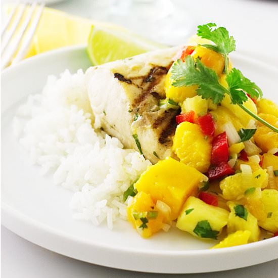 Mahi Mahi with Mango Salsa