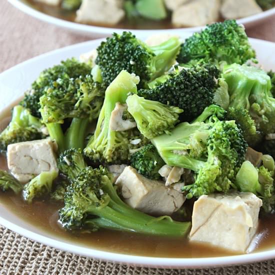 Broccoli and Tofu Stir Fry