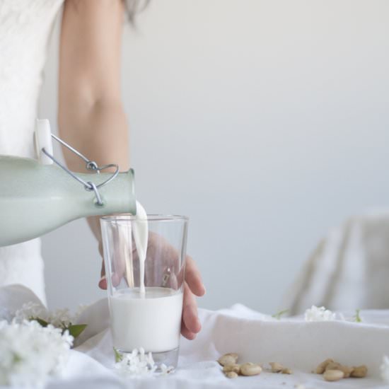 Homemade Cashew Milk