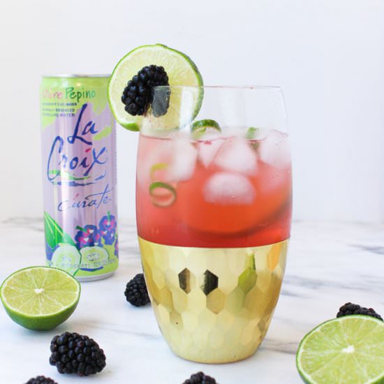 Blackberry Lime Fizz