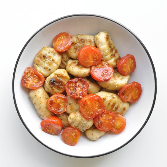 Vegan Gnocchi Made of Tofu