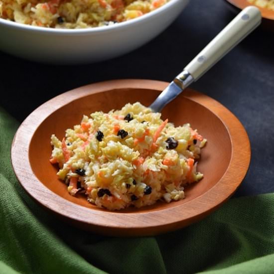 Refreshing Pineapple Coleslaw