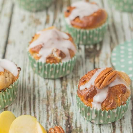 Apple and Pecan Muffins