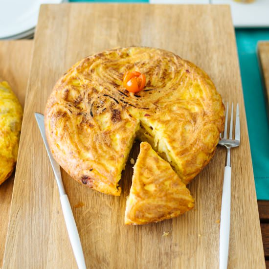 Frittata of Spaghetti