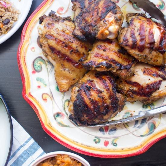 Piri Piri Grilled Chicken Thighs