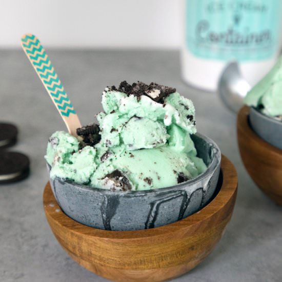 Mint Oreo Ice Cream