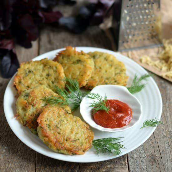 Cheese Potato Pancakes