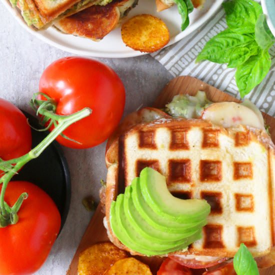 Potato-Avocado Grilled Cheese