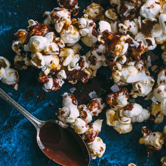 Vegan Samoa Popcorn