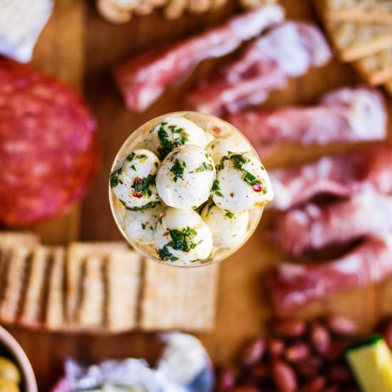 Easy Marinated Bocconcini