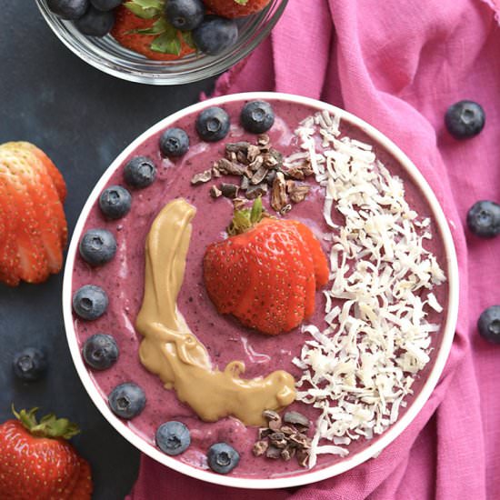 PB&J Protein Smoothie