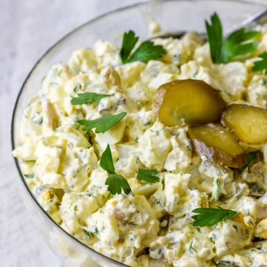 Potato Salad w/ Eggs & Pickles