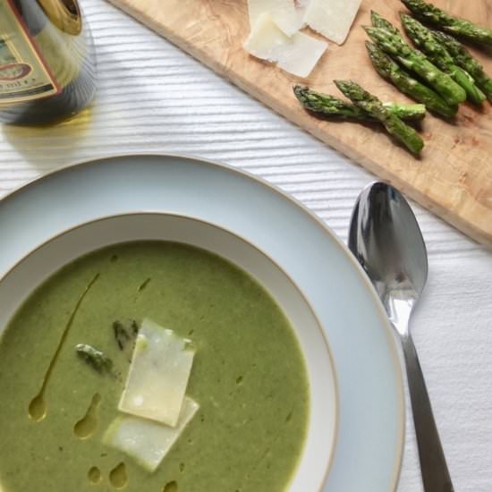 Asparagus and Spinach Soup