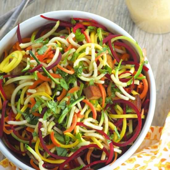 Summer Veggie Noodle Salad