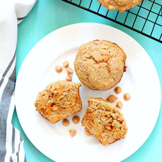 Butterscotch Carrot Muffins