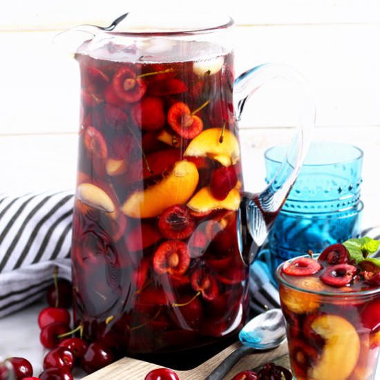 Infused Black Tea + Honey Whiskey